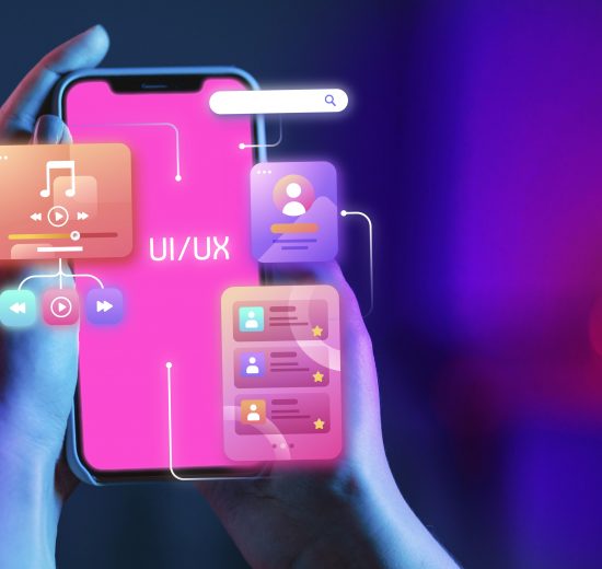 UI/UX designed by generative AI