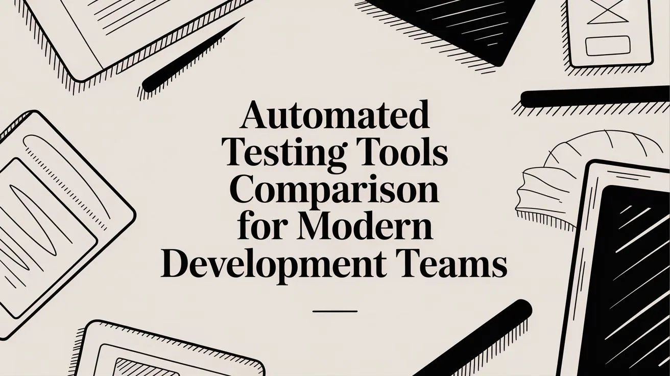 Automated Testing Tools Comparison for Modern Development Teams