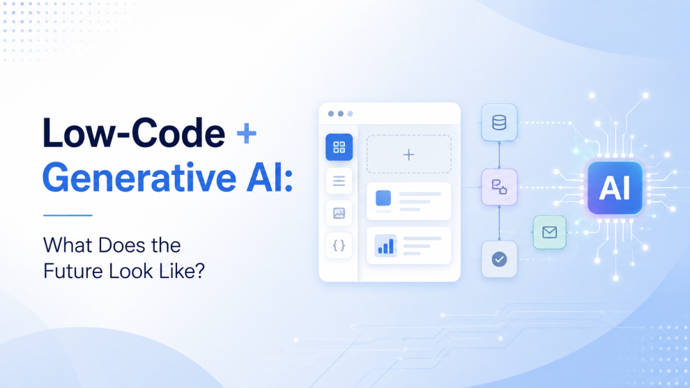 Low-Code and Generative AI: The Future of Enterprise Development