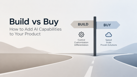 Build vs Buy AI: How Enterprises Add AI Capabilities to Products
