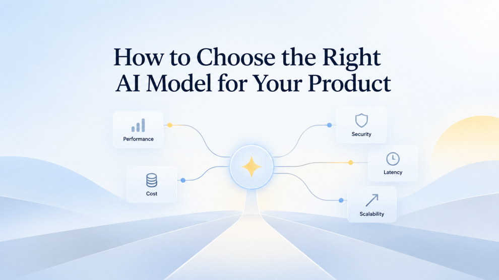 How to Choose the Right AI Model for Your Product